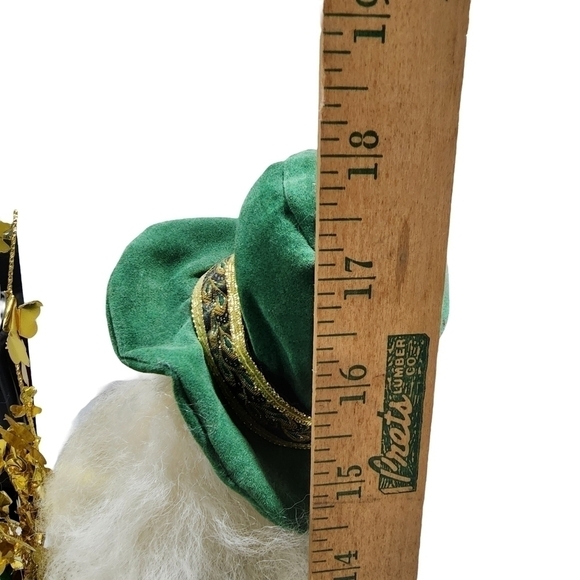 Vtg St.Nicholas Square Spirit of Santa Irish Ireland Pot of gold lucky clover - Picture 6 of 9